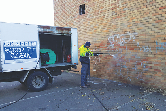 Graffiti removal