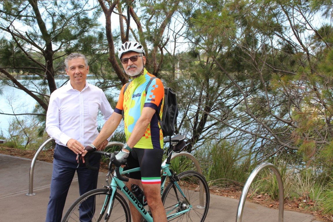 cyclist and mayor tsirekas