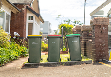Image of City of Canada Bay household bins