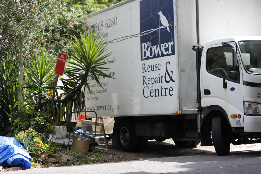 Image of reuse and repair truck 