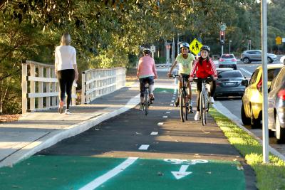 Broughton St cycleway