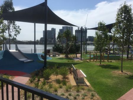 Rhodes Foreshore Park Playground