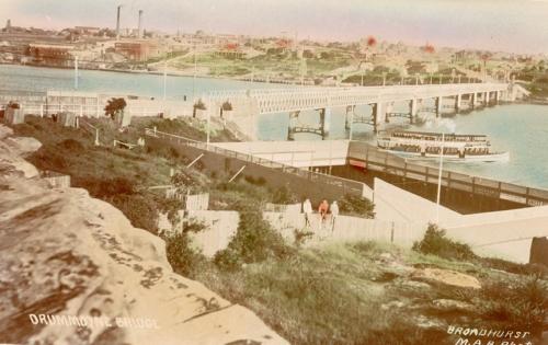 Iron Cove Bridge and Drummoyne Pool 1910
