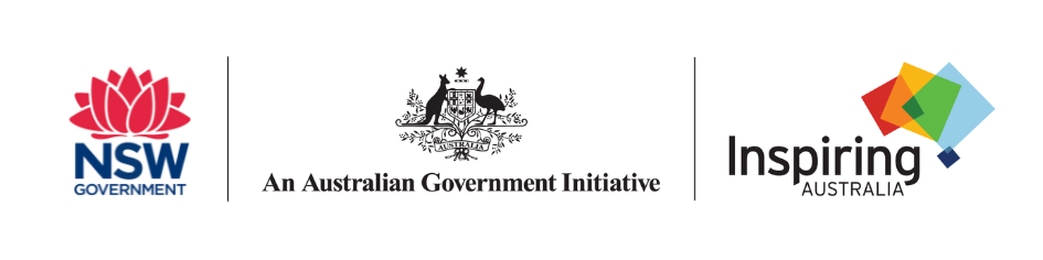 Australian Gov, Inspiring NSW, NSW LOGO