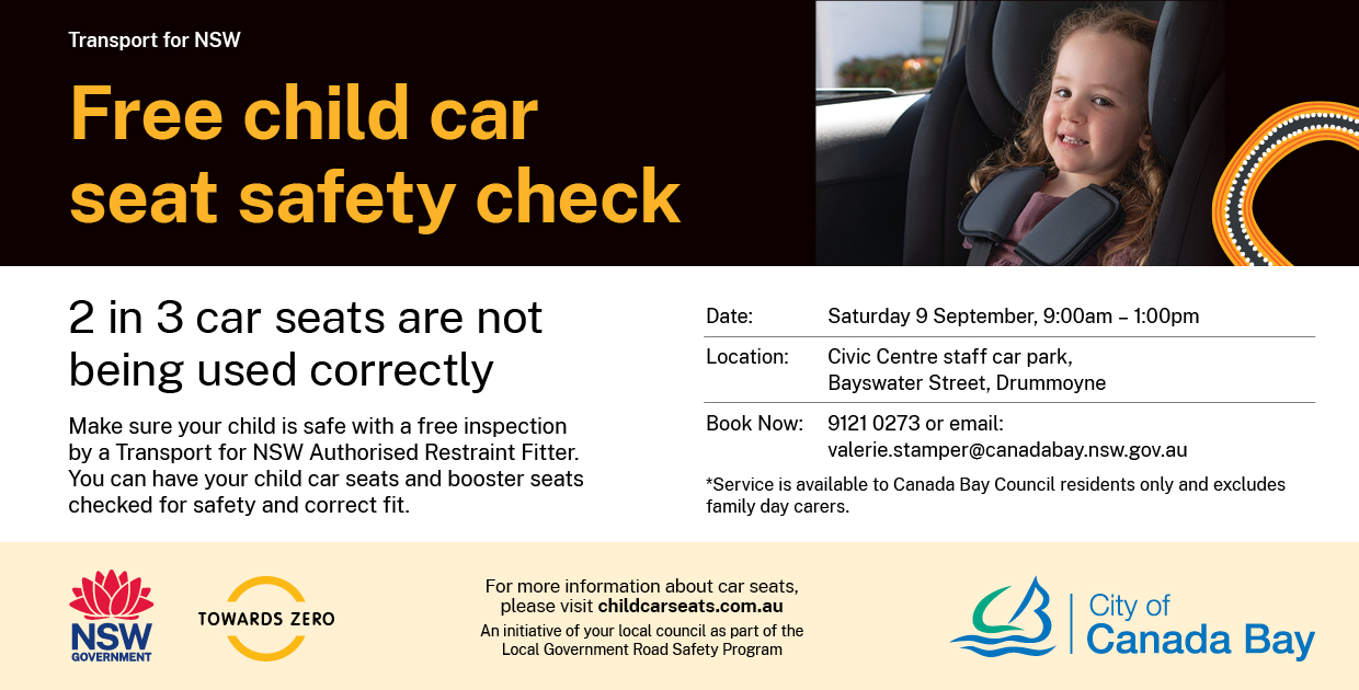 Child Car Seat Checking Clinic details