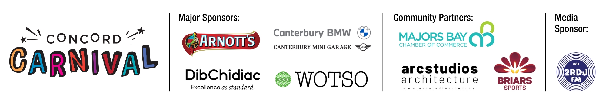 Sponsor logos