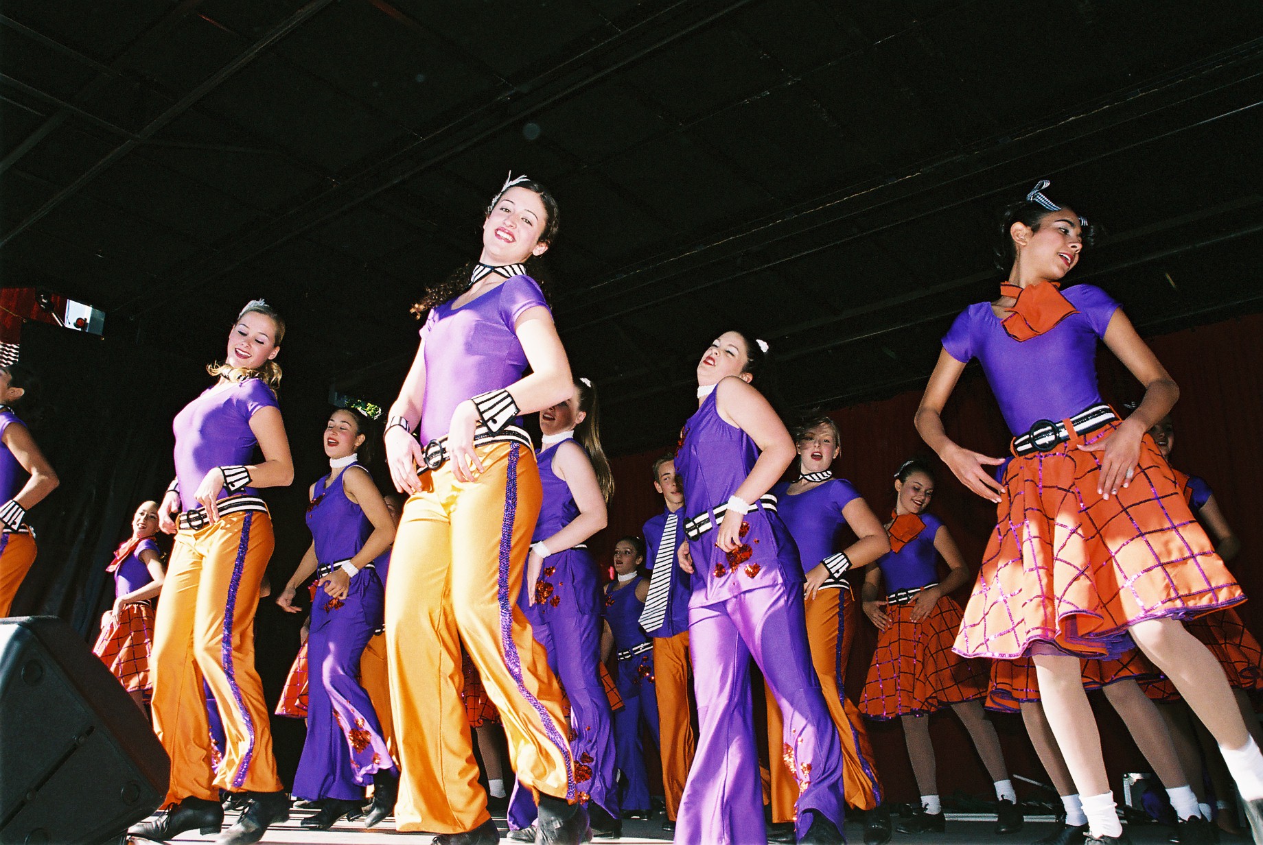 performers dancing on stage