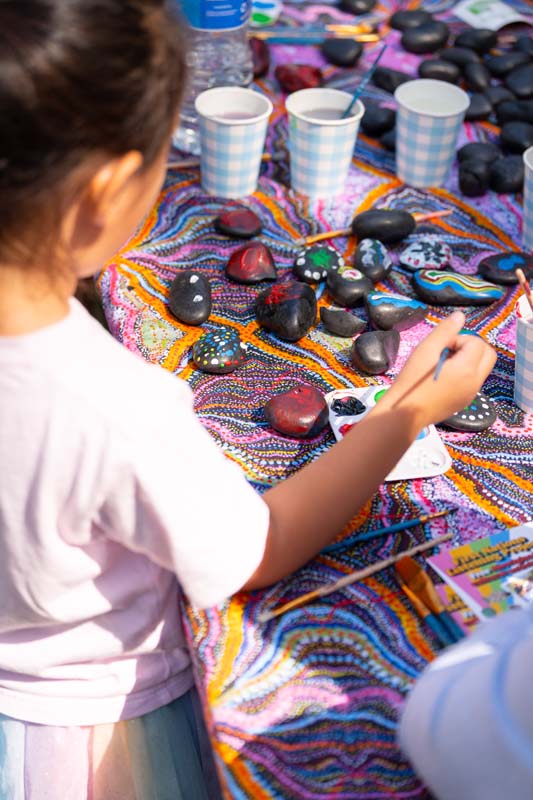 Rock painting
