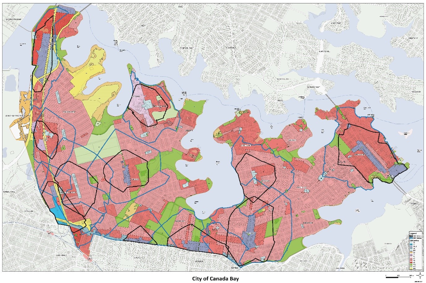 Map of areas impacted by low and mid-rise housing reforms