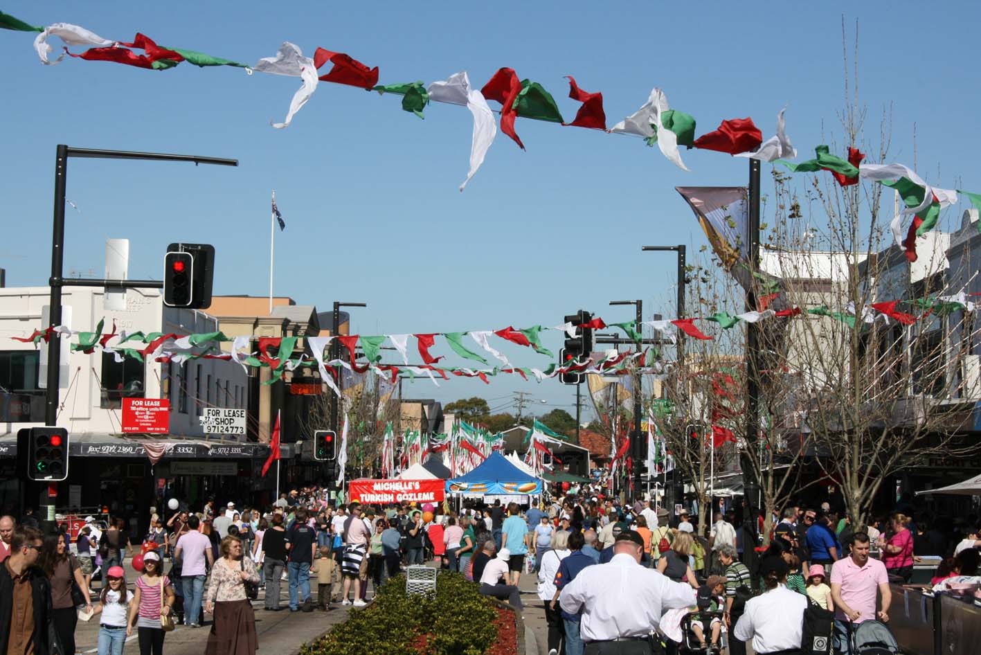crowd at ferragosto