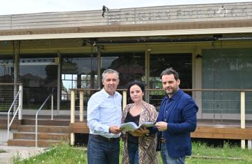 City of Canada Bay Mayor Angelo Tsirekas with Rosemary and Pierre Moio