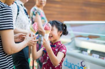 ice cream at rhodes
