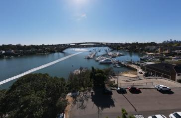 Aerial image of Howley Park East in Drummoyne