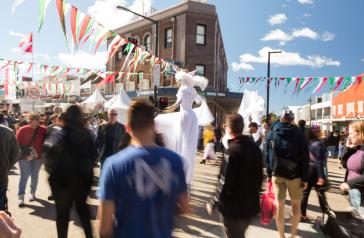 Crowd at Ferragosto
