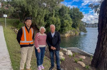 Chiswick Reserve Seawall