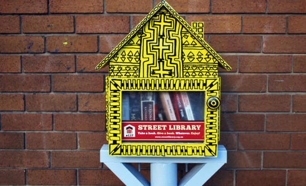Street Library - Stencil Art Design Workshop