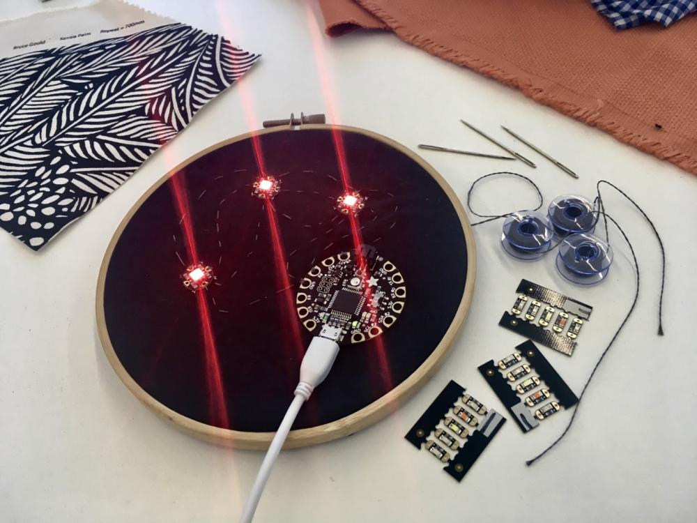 Rhodes Creative: Hands-on Tech for Curious Creatives: Wearable Electronics
