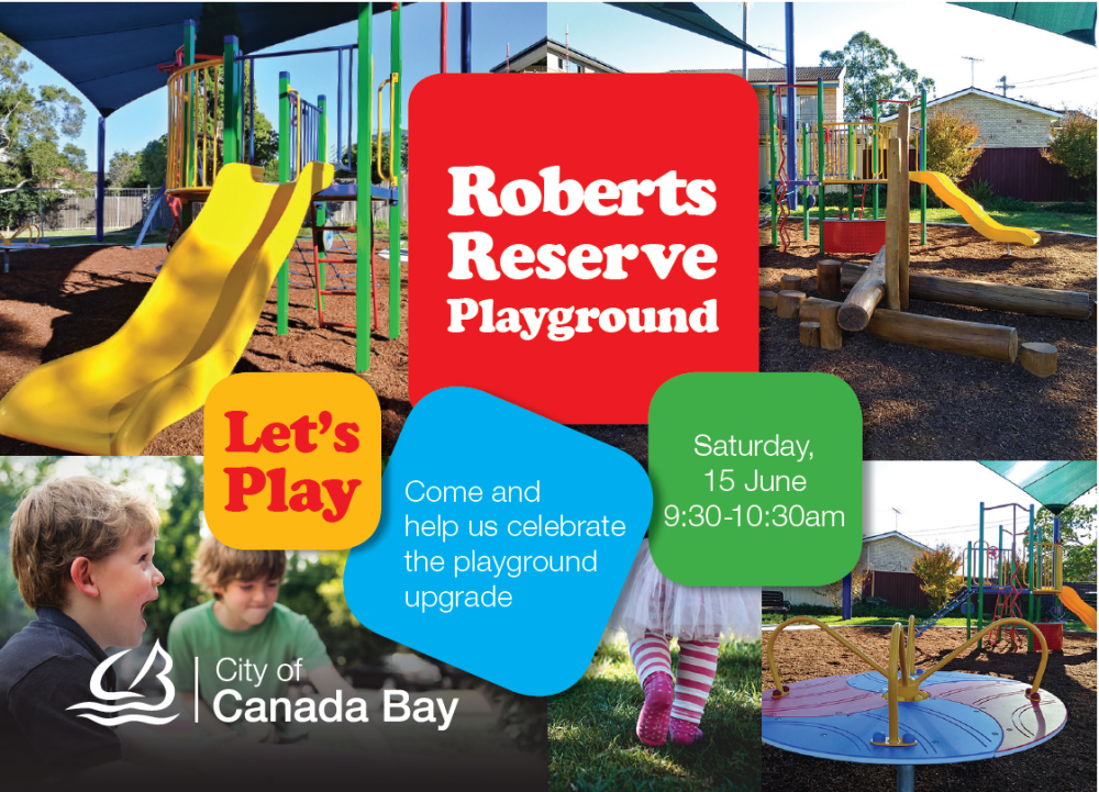 Roberts Reserve Playground Opening