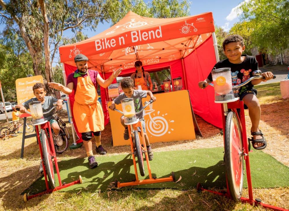 Rhodes Outdoor Fitness Community Event