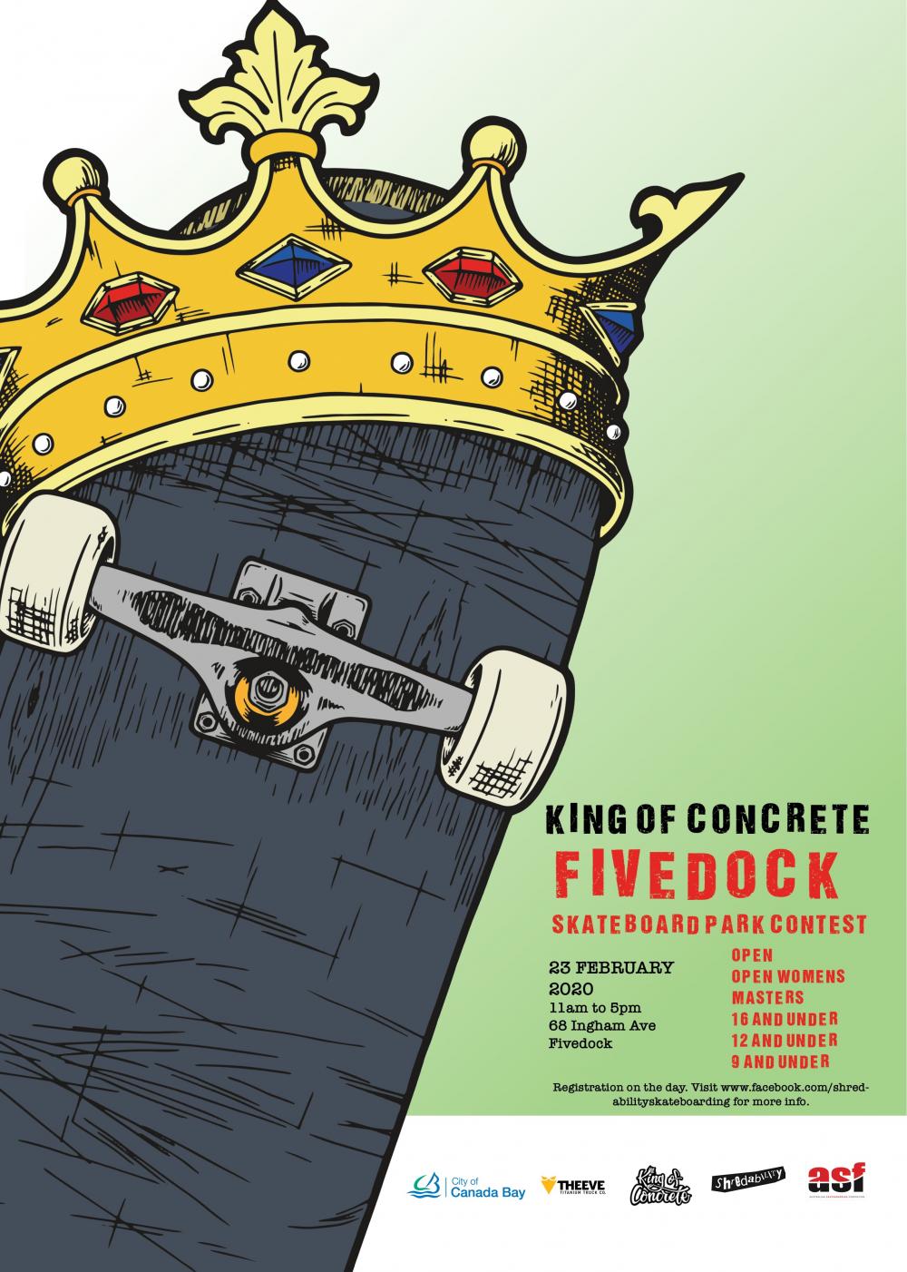 King of Concrete Skateboard Contest