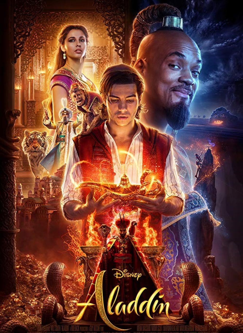 Movie night in the space - Aladdin