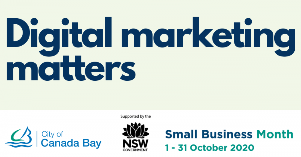Small Business Month breakfast — digital marketing matters