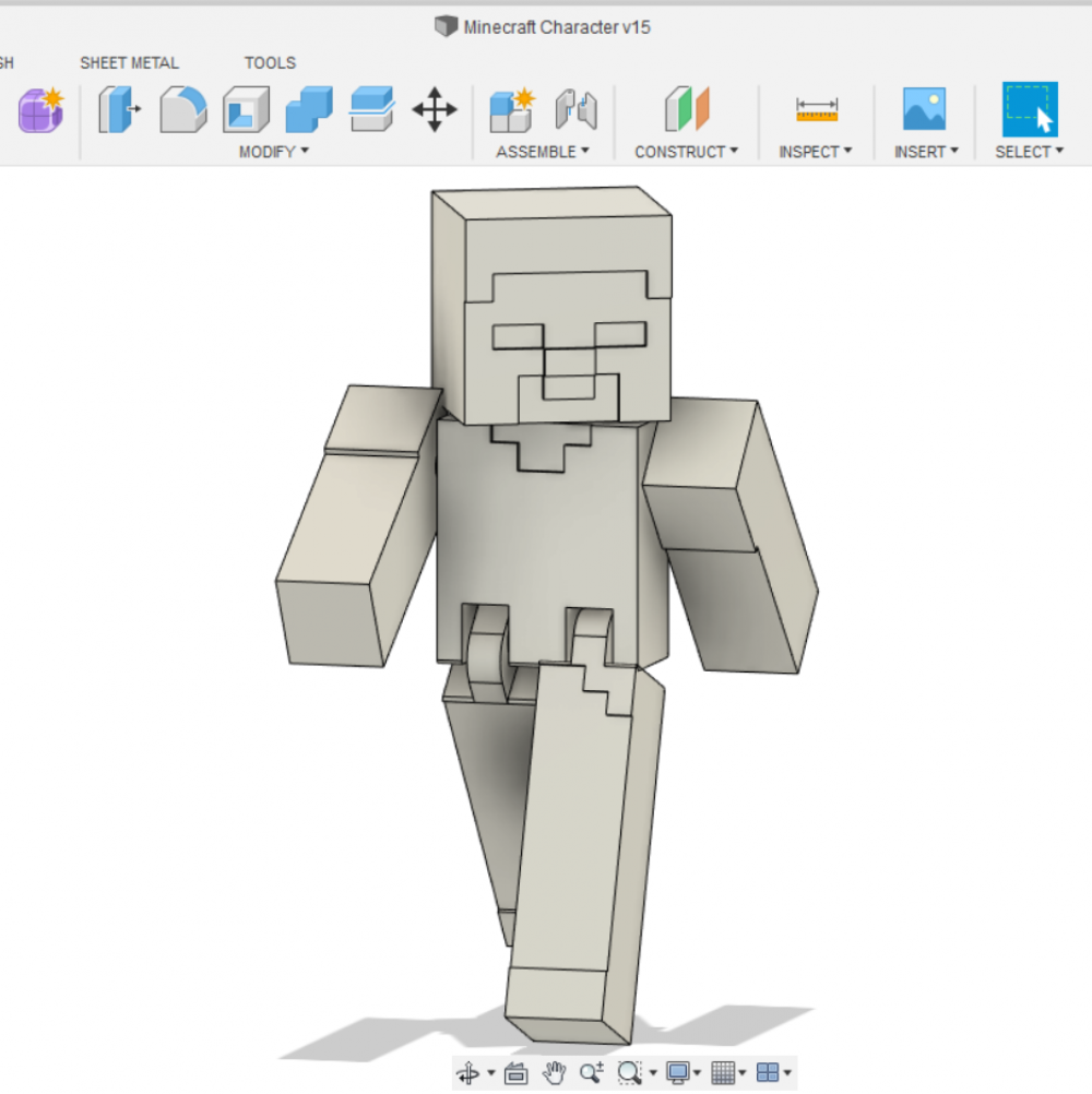 Spawning Steve: Learn How to 3D Print a Minecraft Skin