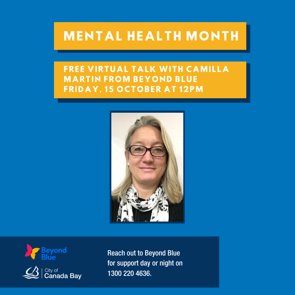 Mental Health Month free virtual talk