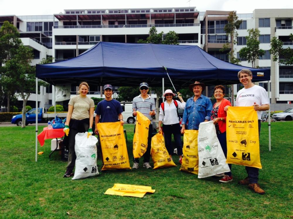 Clean up Australia Day Community Clean Up - Rhodes Foreshore Park