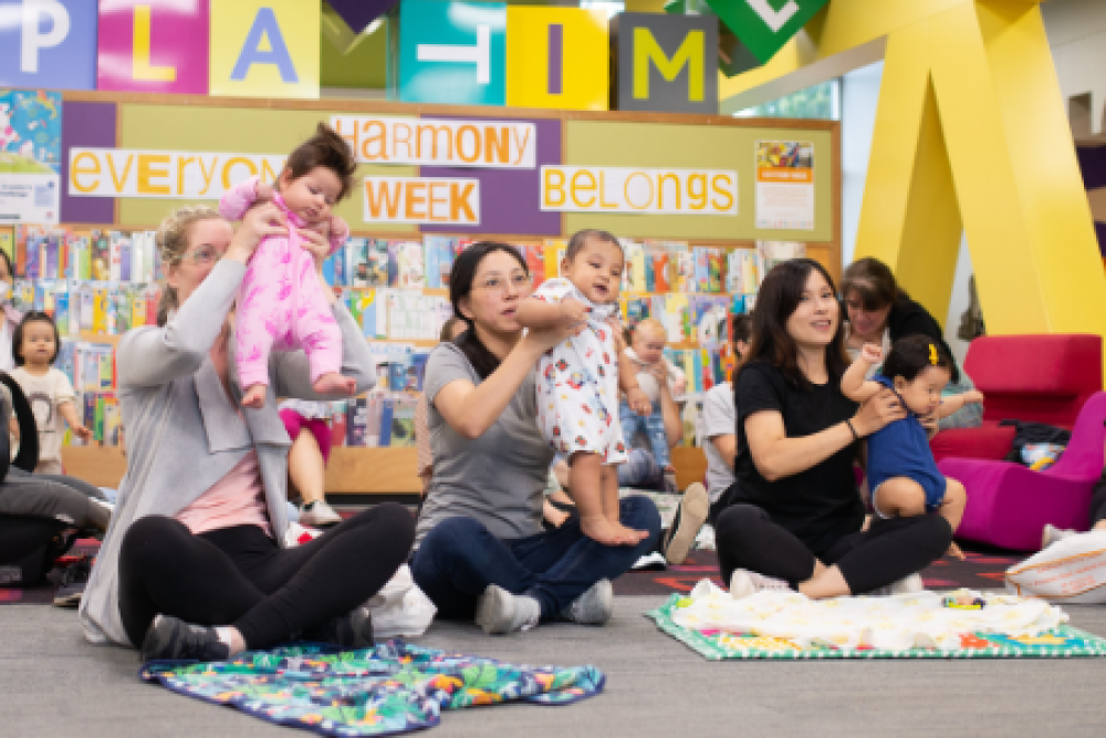 Baby Rhymetime at Concord Library (Term 1, 2023)
