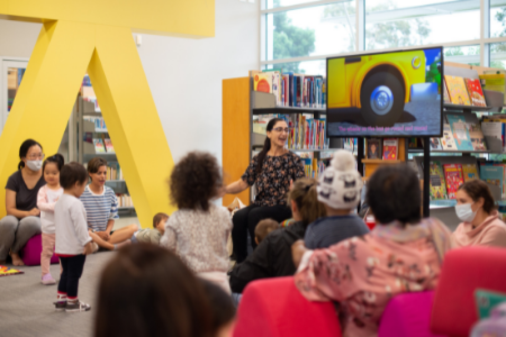 Toddlertime at Concord Library (Term 4, 2022)