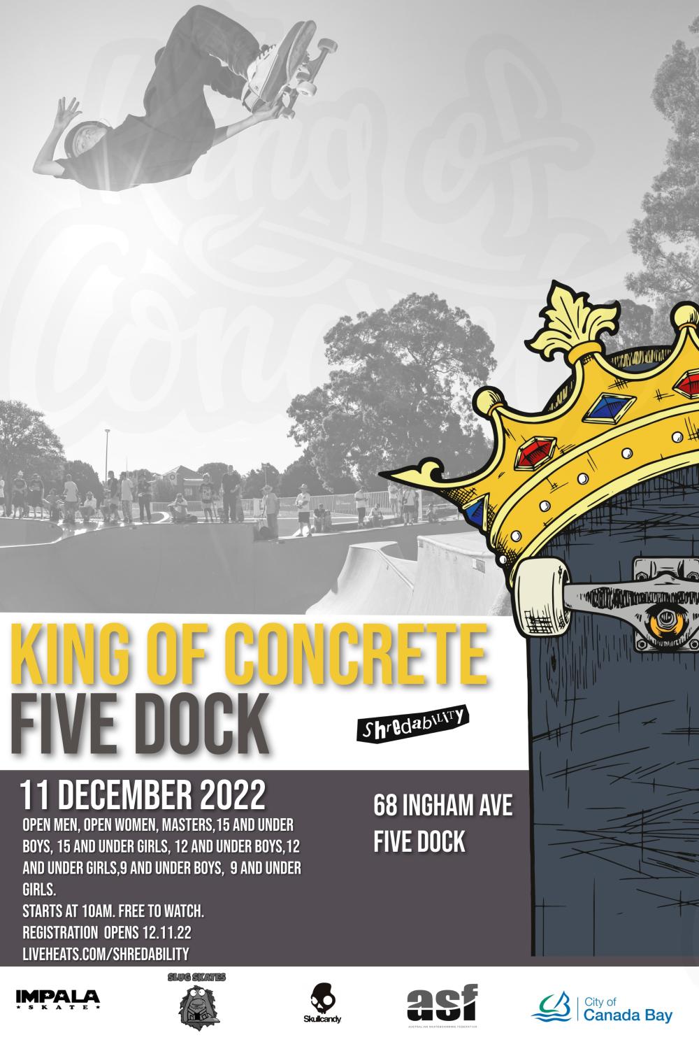 King of Concrete Skateboard Contest