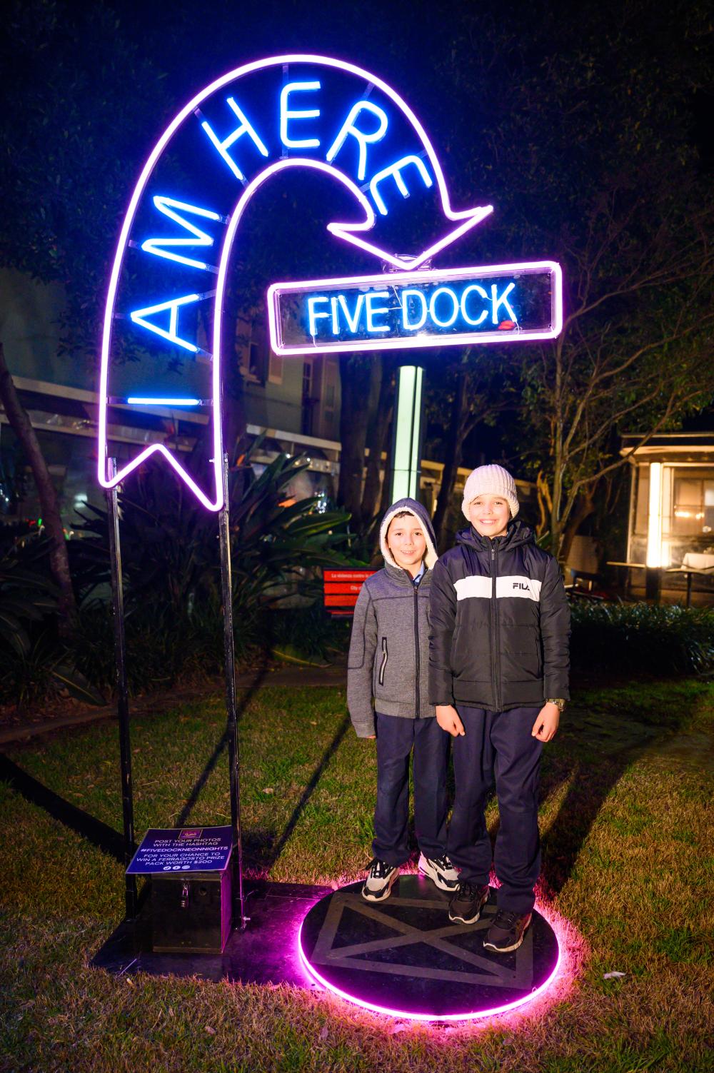 Beats, Eats and Neon Nights Five Dock