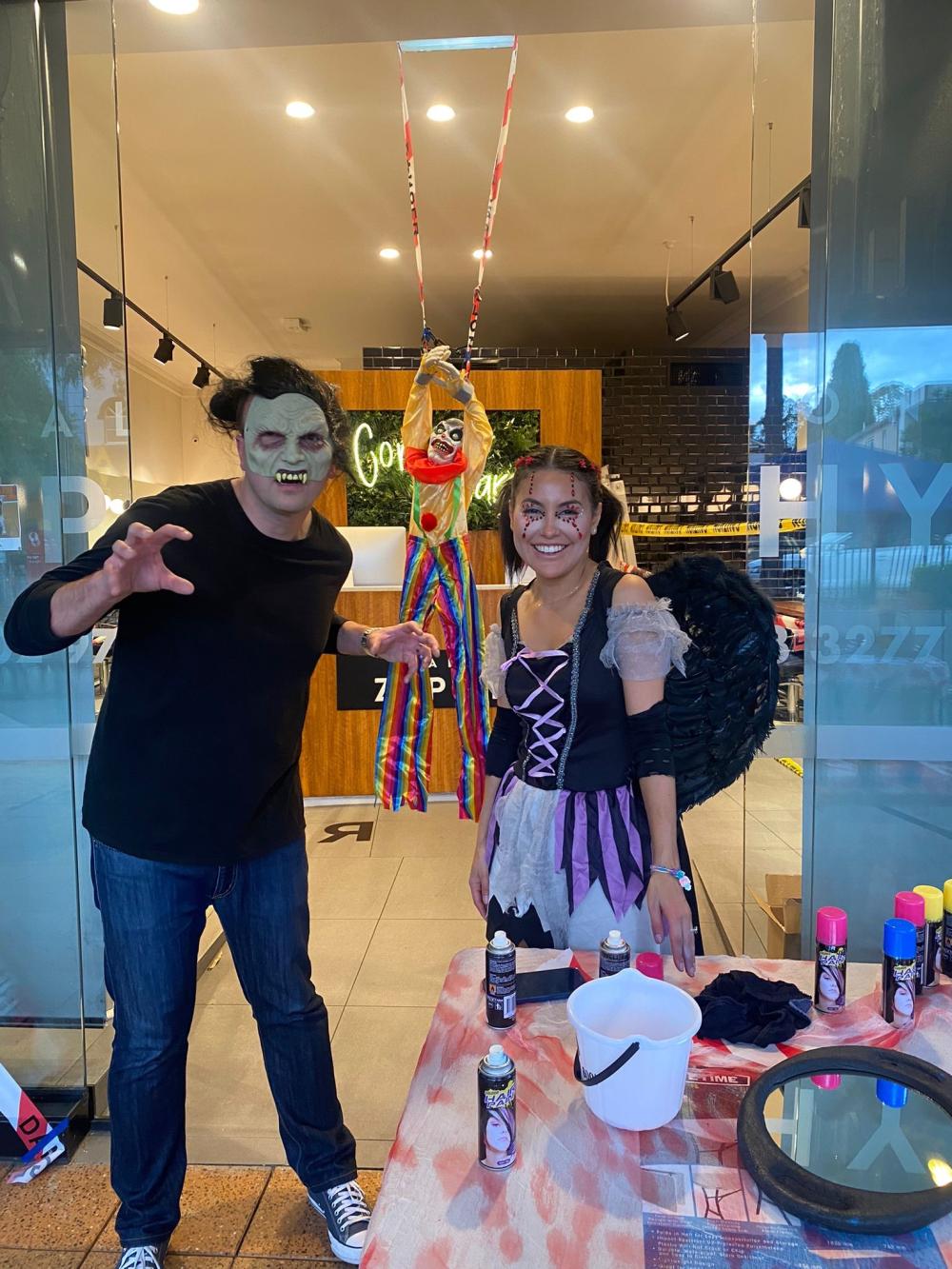 Halloween on Majors Bay Road