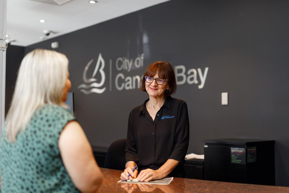Council Customer Service at Concord Library