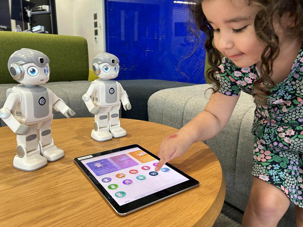 Robot Storytime at Concord Library
