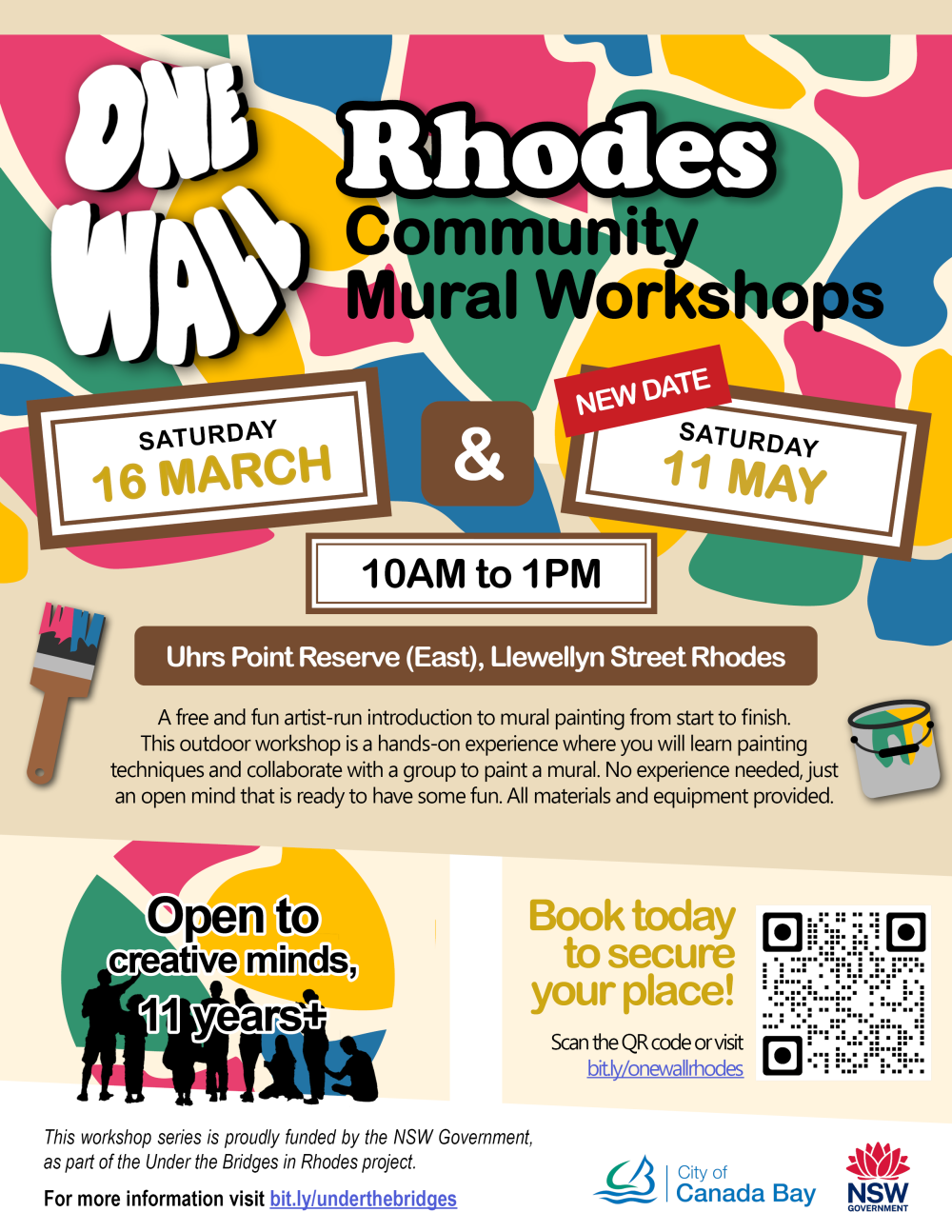 One Wall Rhodes: Community Mural Workshop