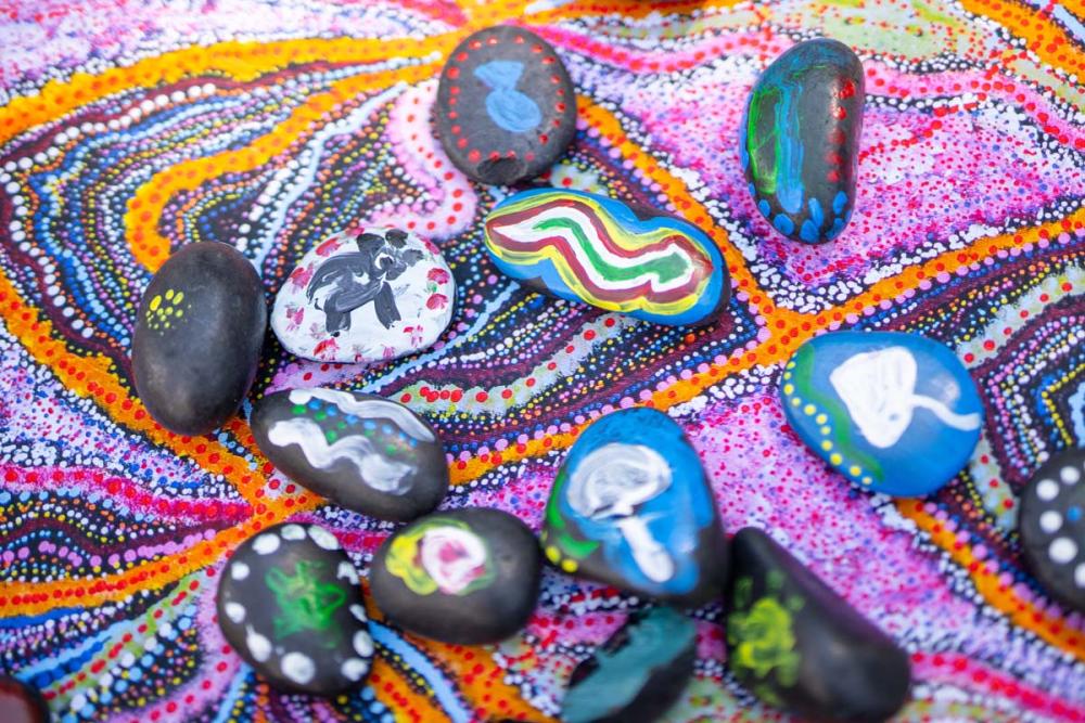 NAIDOC Week: Indigenous Rock Painting