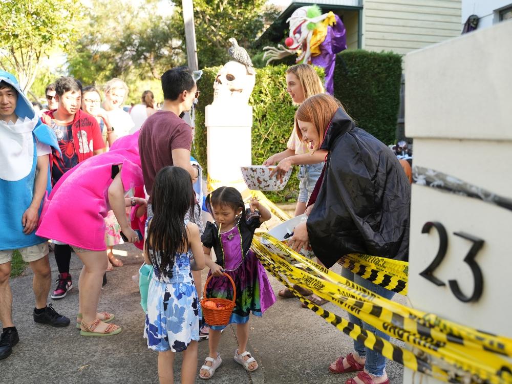 Halloween on Renwick Street