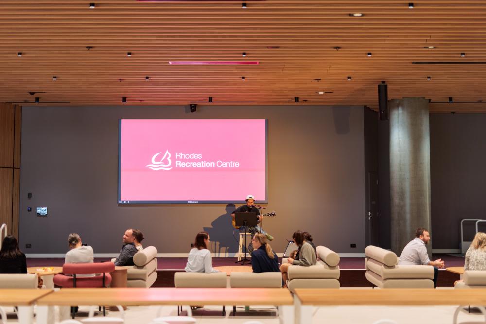 Rhodes Recreation Centre: First-day of operation