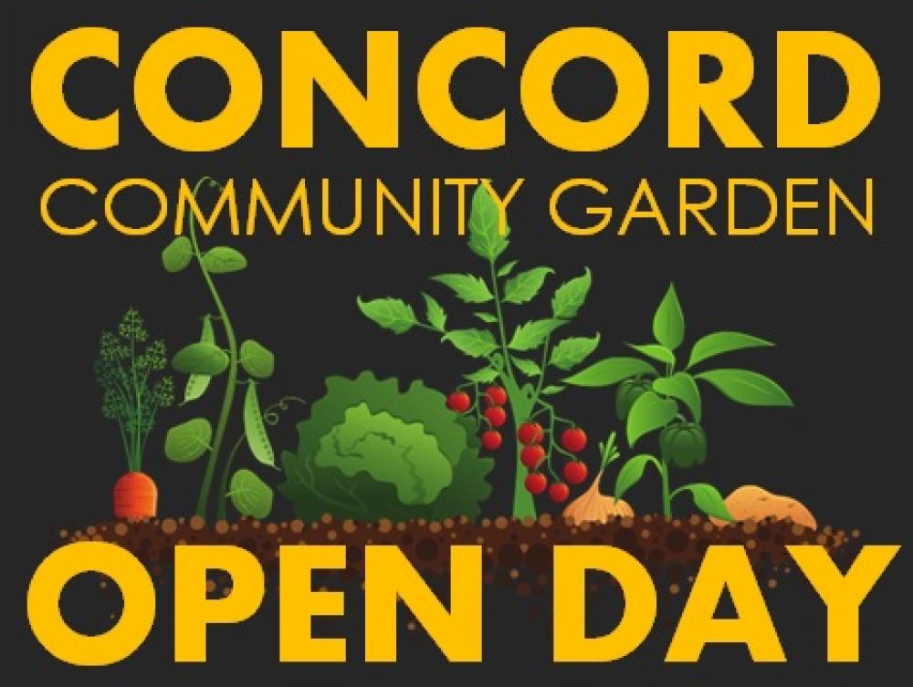 Concord Community Garden open day