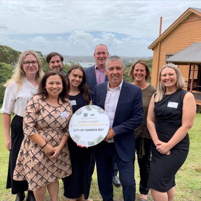 City of Canada Bay takes home top gong at Keep Australia Beautiful NSW Sustainable Cities Awards