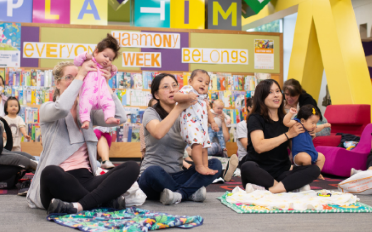 Baby Rhymetime at The Learning Space, Rhodes (Term 4, 2022)