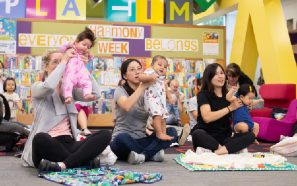 Baby Rhymetime at Five Dock Library (Term 2, 2024)