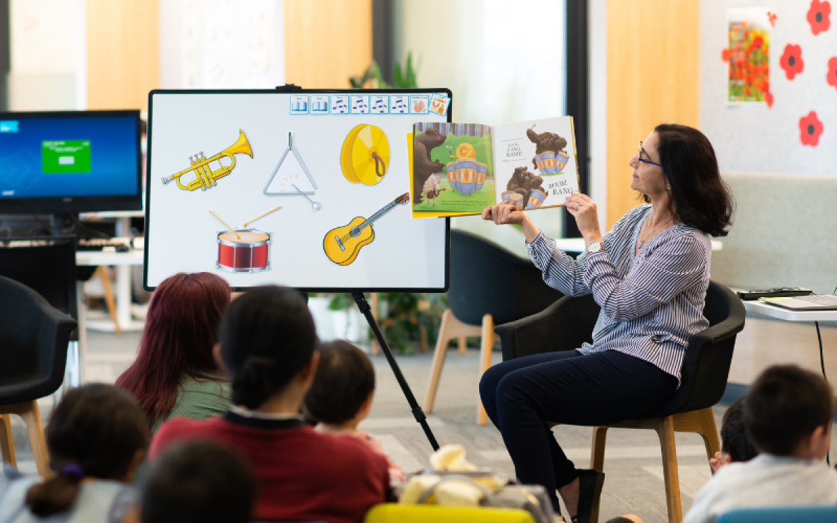 Preschool Storytime at The Learning Space, Rhodes (Term 2, 2024)