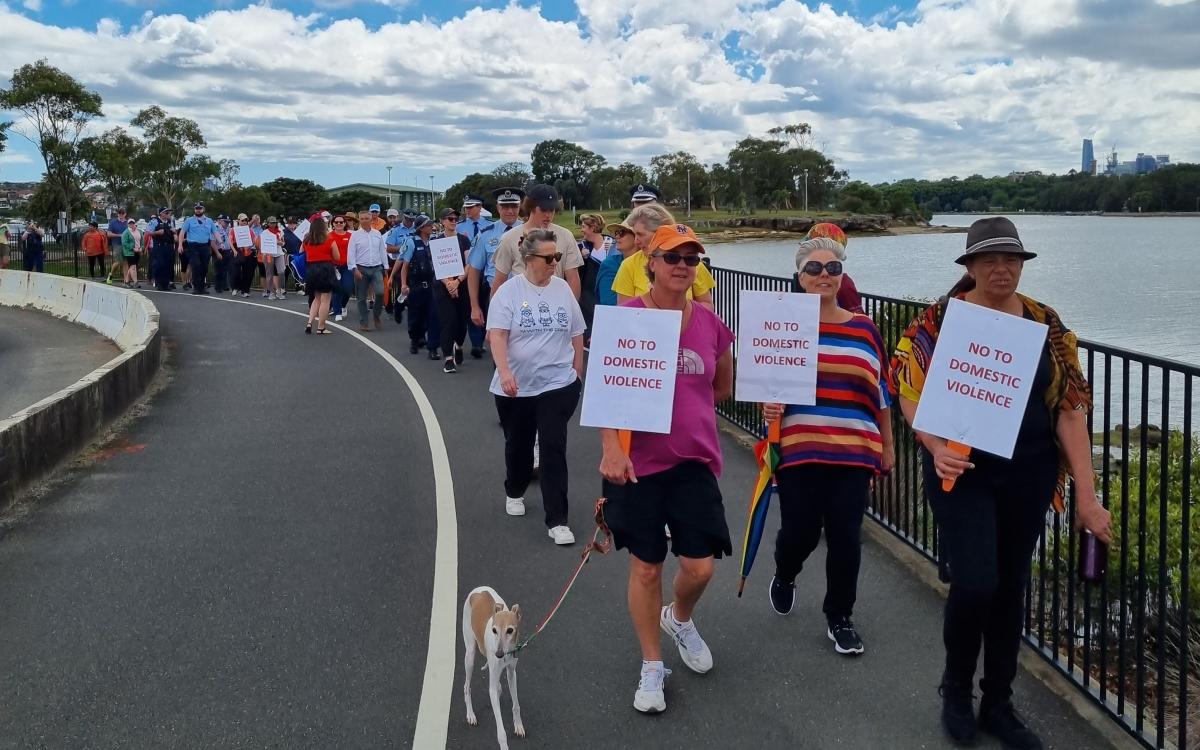 Walk with us against domestic and family violence 