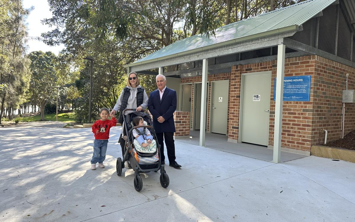 Wangal Reserve amenities upgrade now complete